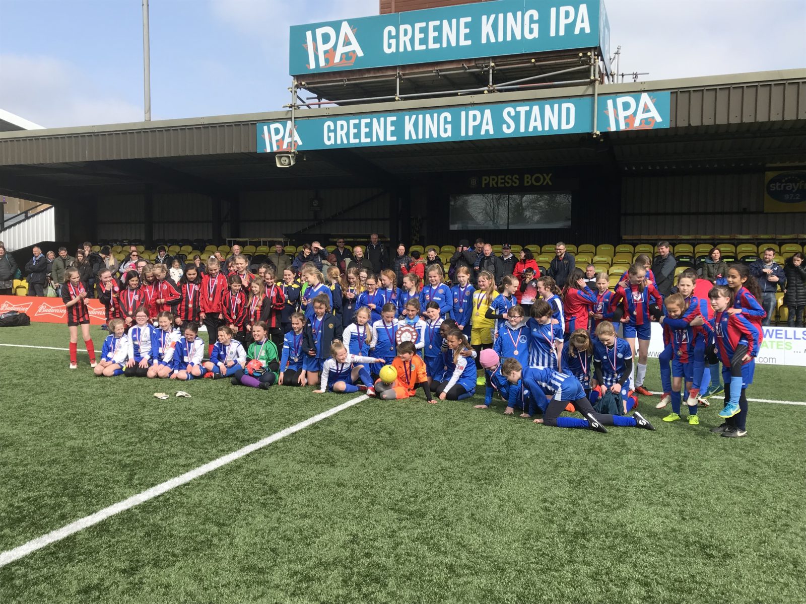 Apr 2019: U11s at the League Gala, played at Harrogate Town's CNG Stadium